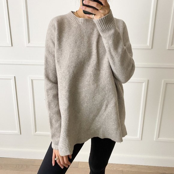 10 Crosby Derek Lam Sweaters - Derek Lam Asymmetrical Crewneck Sweater - Medium